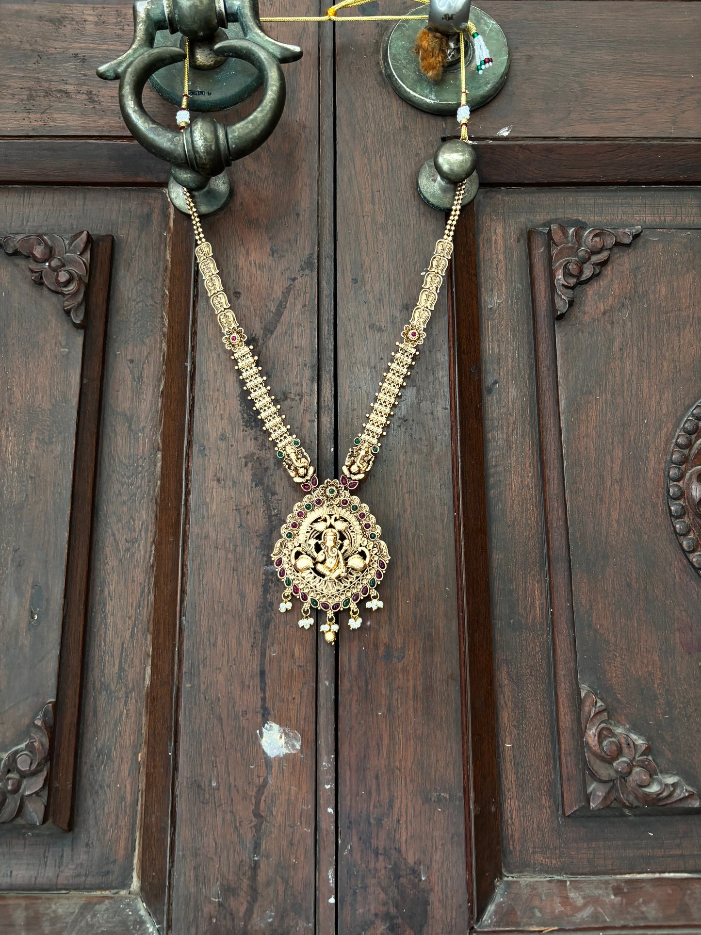 Ganesha Temple Long Necklace