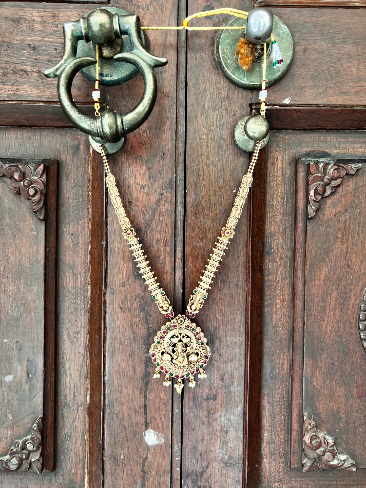 Ganesha Temple Long Necklace