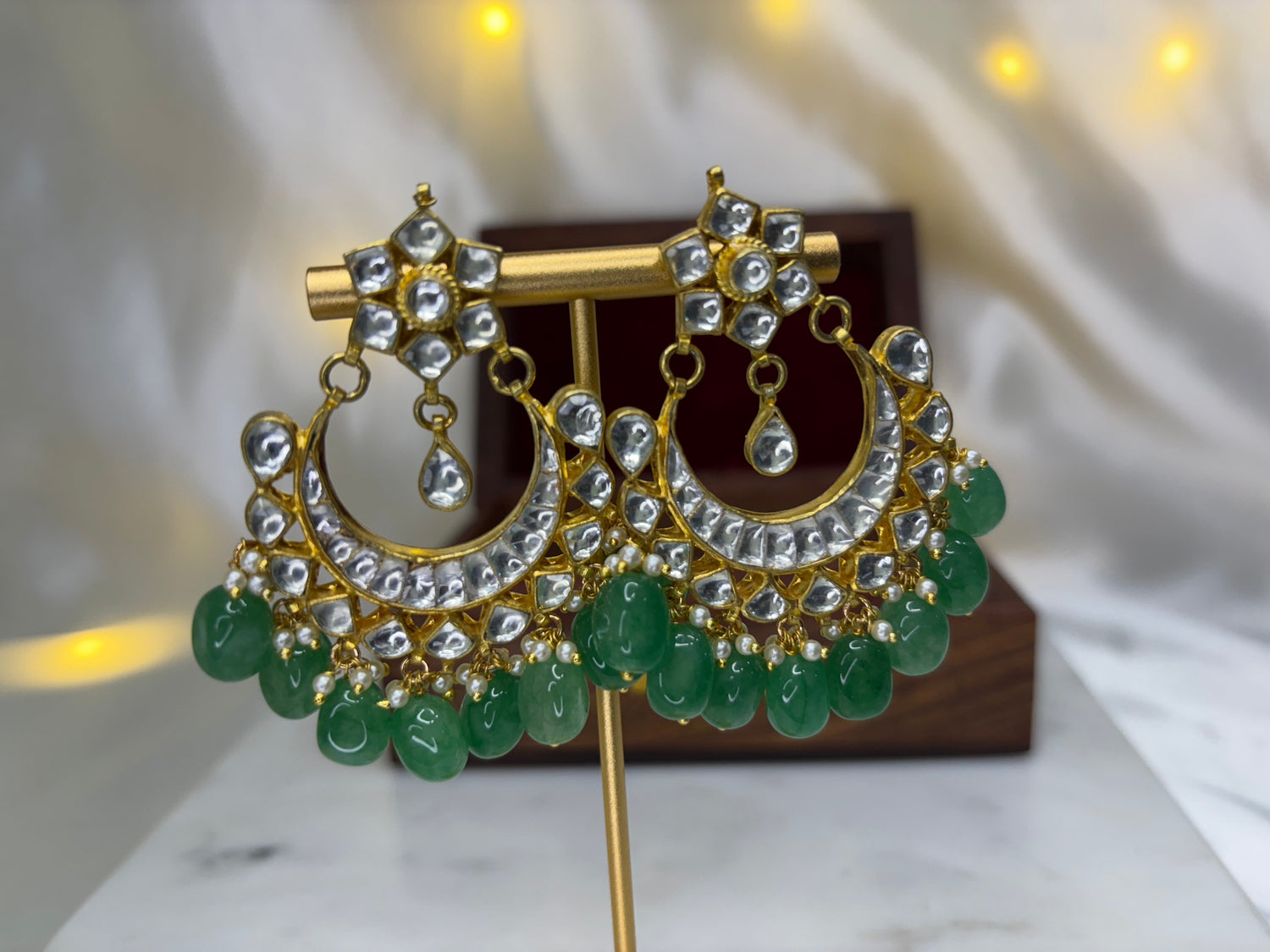 Green Earrings