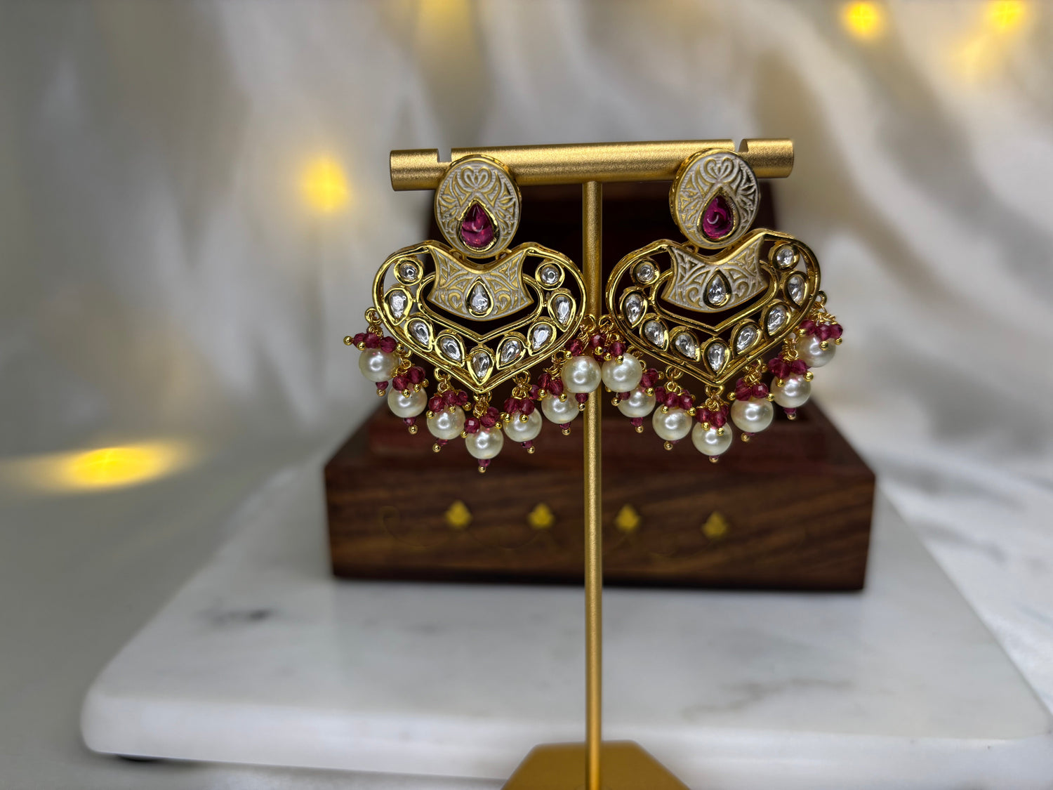 Pink Earrings