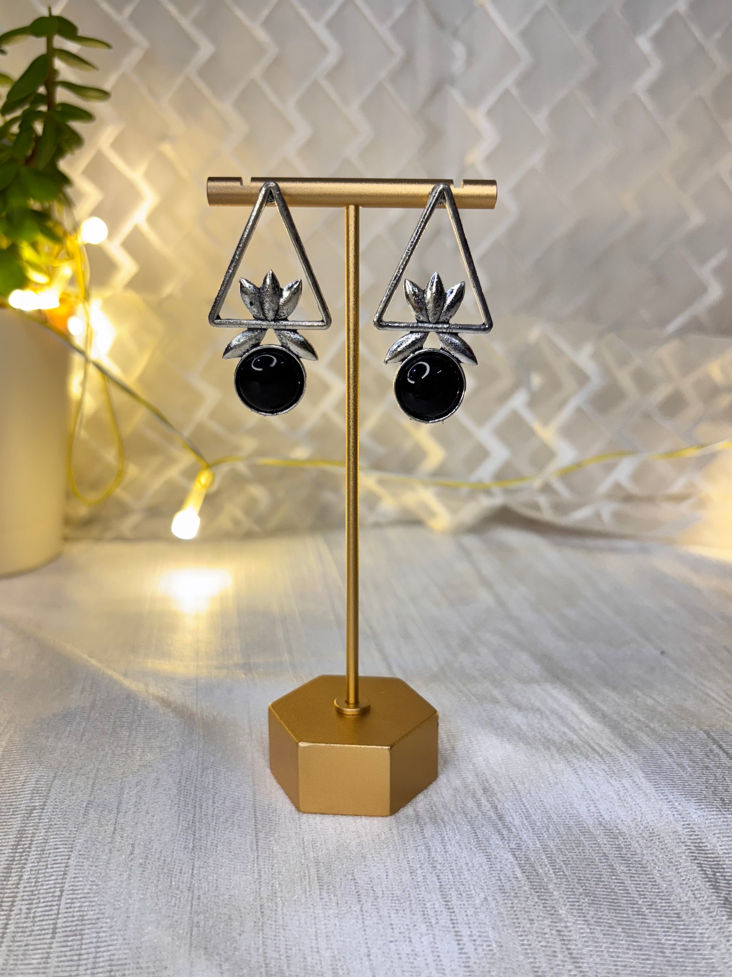 Oxidised Earrings
