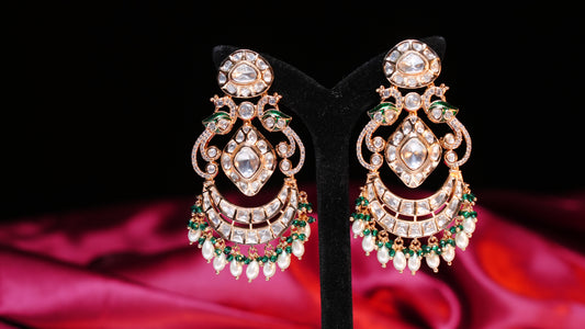 Riva Kundan Chandbali