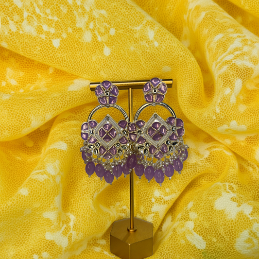 Floral Chandbali